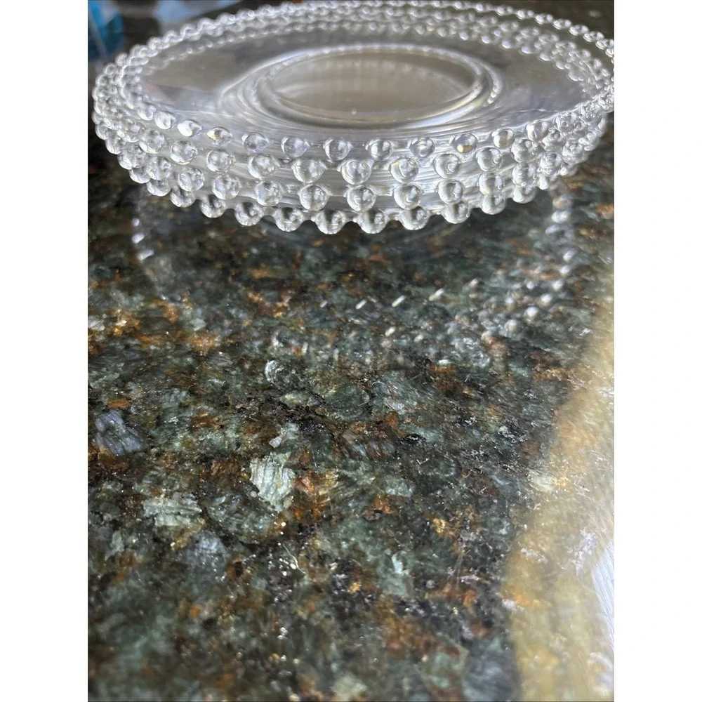 Vintage 1940's Imperial Glass Ohio Candlewick Glass Table/Serving/Candy Set 12 P